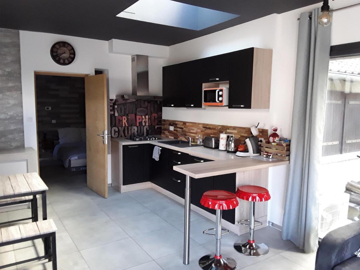 Joli 2 Pieces Esprit Loft Moderne Apartment Pau Luaran gambar